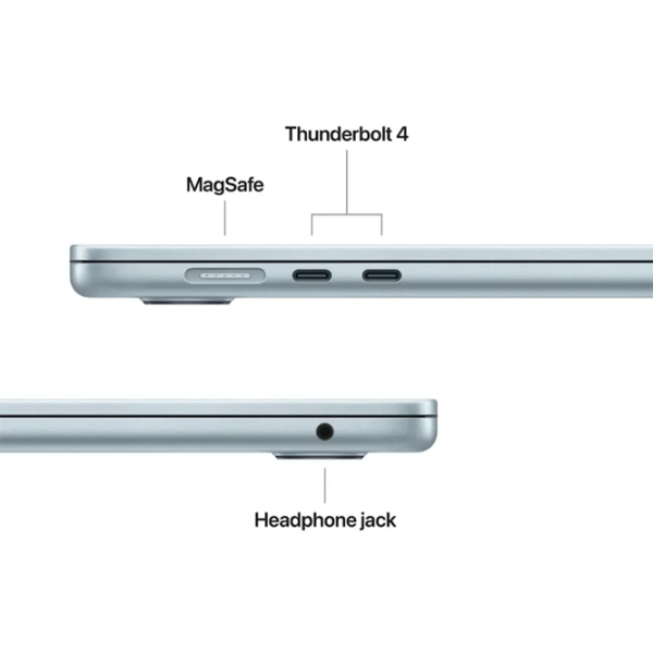 Ноутбук Apple MacBook Air 15 2026 Sky Синий 15" | 16 ГБ | 512 ГБ | Apple M5 10C/10G | VGA Встроенная photo 5