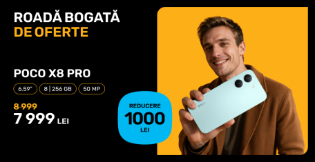 Poco X8 Pro 256 GB reducere 1 000 lei