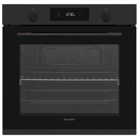 Духовой шкаф SHARP K-70P19BNH-EU Черный A, 78 л