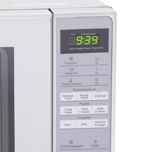 Микроволновая печь Panasonic NN-ST27HMZUE Серебряный Соло, 20л, 800 Вт photo 6
