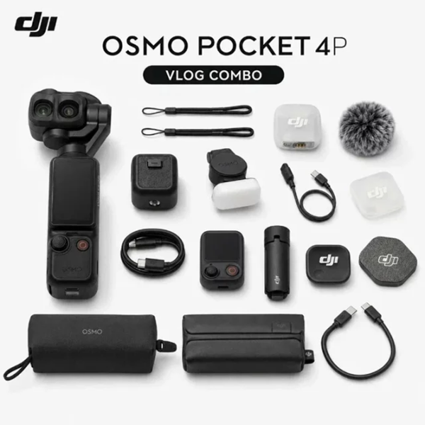 Экшн-камера DJI Osmo Pocket 4P Vlog Combo Classic Черный 37 МП / 1545 мАч /  photo 8