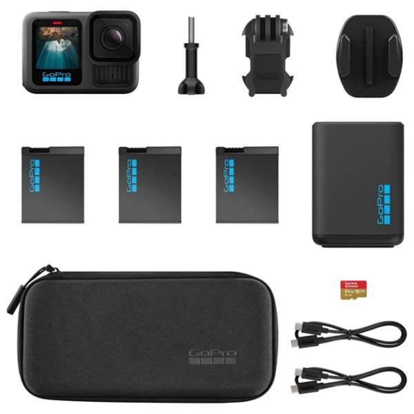 Экшн-камера GoPro HERO 13 Extended Power Bundle Черный 27.6 МП / 1900 мАч / IPX8 photo 6