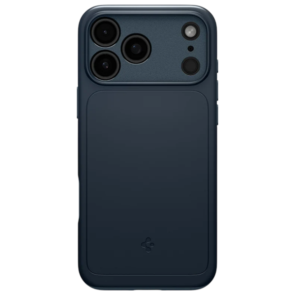 Husă pentru smartphone Apple iPhone 18 Pro Max (Thin Fit) Metal Slate Blue Spigen, TPU, MagSafe Back