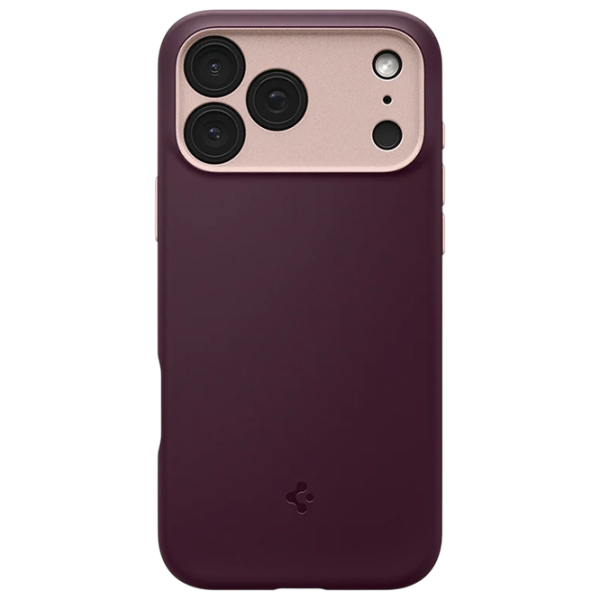 Чехол для смартфона Apple iPhone 18 Pro Max (Nano Pop) Бургундия Spigen, ТПУ, MagSafe Back