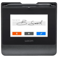 Tabletă pentru semnături digitale Wacom Signature Set Black , 2540 lpi