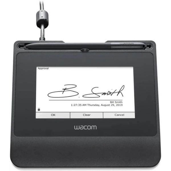 Tabletă pentru semnături digitale Wacom Signature Set Black , 2540 lpi photo 3