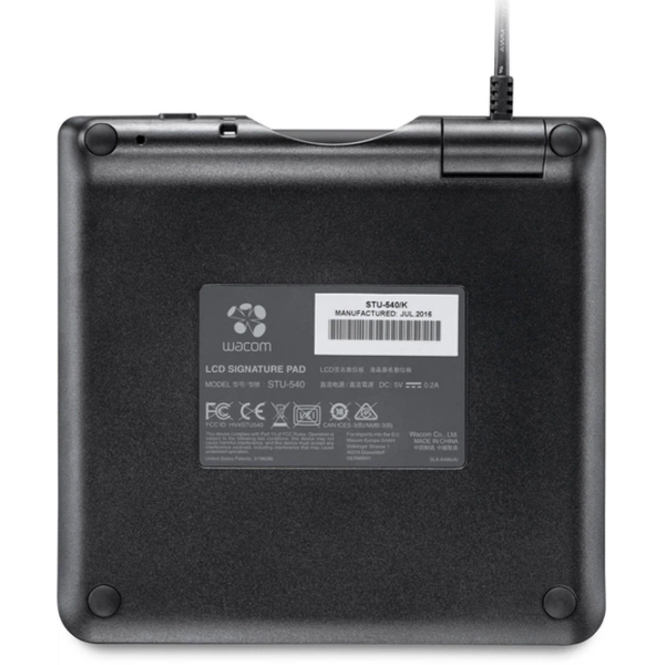 Tabletă pentru semnături digitale Wacom Signature Set Black , 2540 lpi photo 4