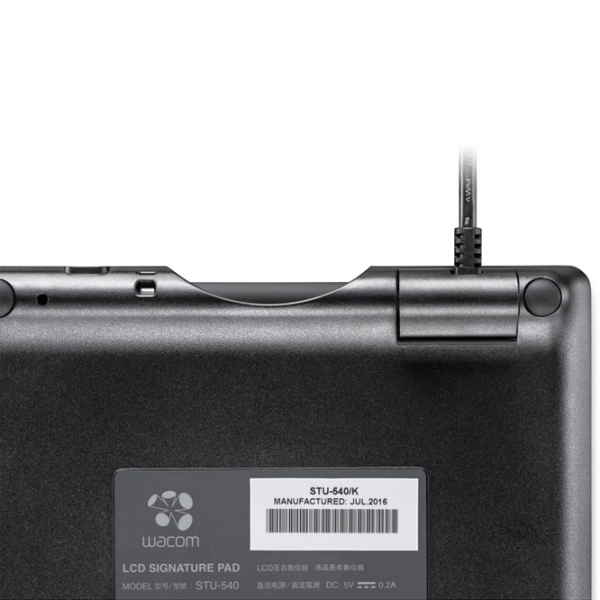 Tabletă pentru semnături digitale Wacom Signature Set Black , 2540 lpi photo 5