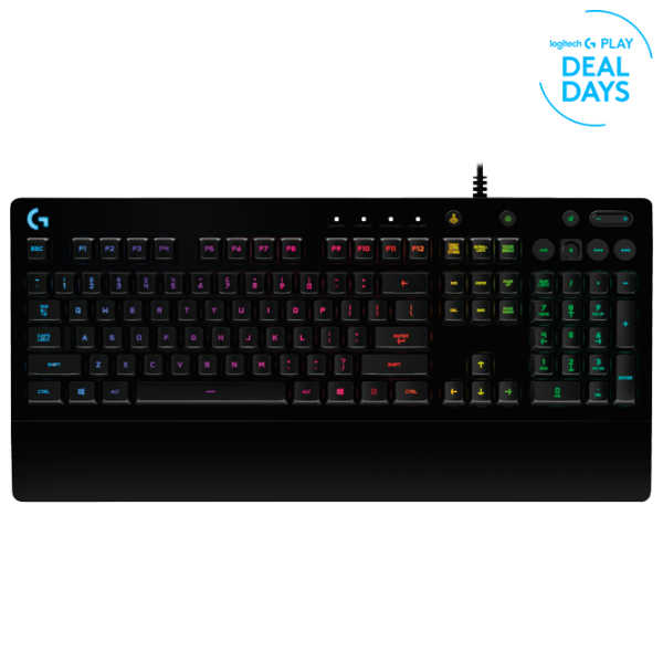Tastatură Logitech G213 Prodigy Black Gaming, Cu fir