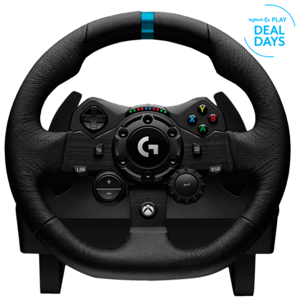 Руль Logitech G923 TrueForce Черный Проводная / 14 buttons photo 1