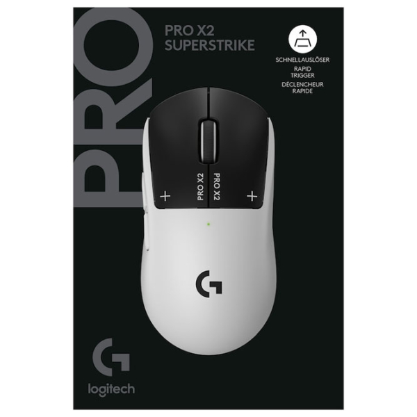 Mouse Logitech PRO X2 Superstrike HITS White Fără fir / 44000 dpi photo 6