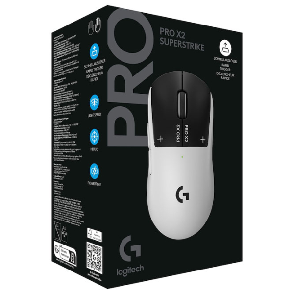 Mouse Logitech PRO X2 Superstrike HITS White Fără fir / 44000 dpi photo 7