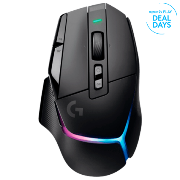Mouse Logitech G502 X PLUS Black Fără fir / 25600 dpi photo 1