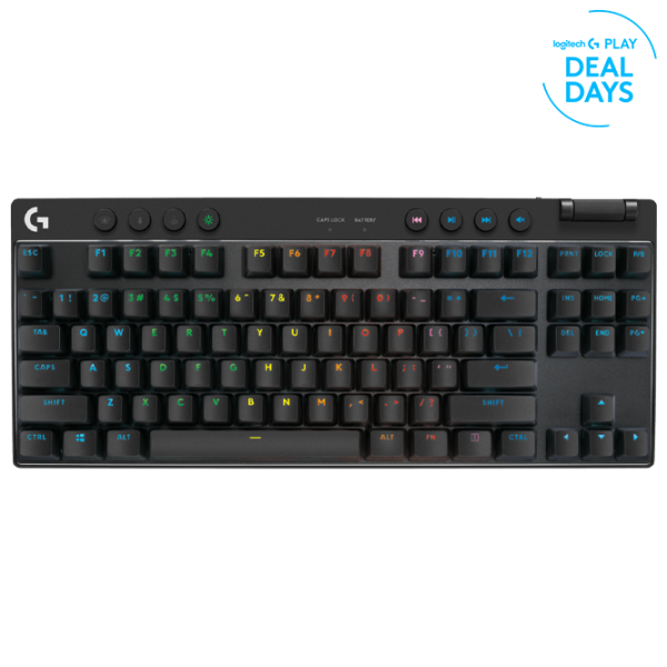 Клавиатура Logitech G PRO X TKL Черный Игровой, Беспроводные photo 1