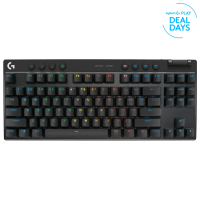 Tastatură Logitech G PRO X TKL Black Gaming, Fără fir