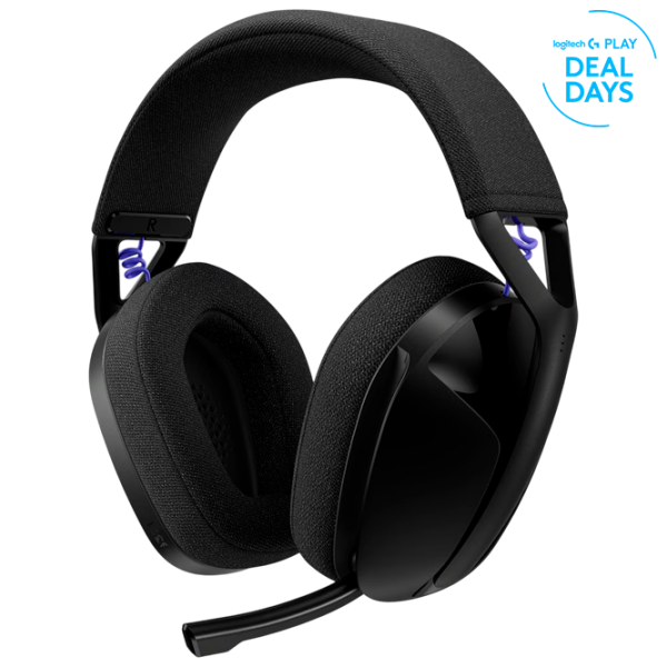 Наушники Logitech G321 Черный Беспроводные / Игровой / Полноразмерные photo 1