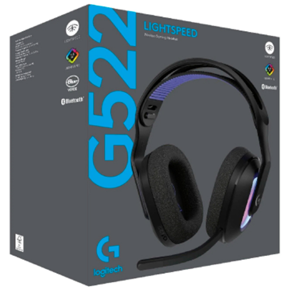 Наушники Logitech G522 Черный Беспроводные / Игровой / Полноразмерные photo 8