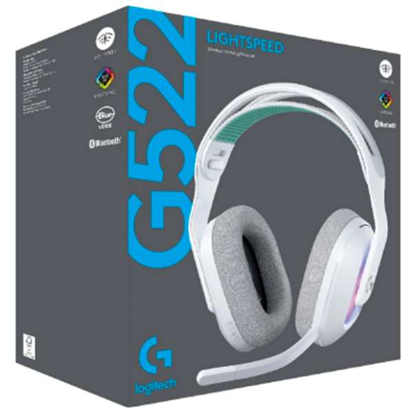Наушники Logitech G522 Белый Беспроводные / Игровой / Полноразмерные photo 6