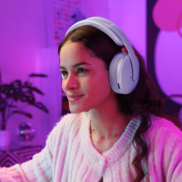 Căști Logitech G325 Lilac Fără fir / Gaming / Over the ear photo 6