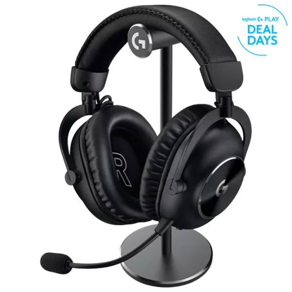 Наушники Logitech G Pro X 2 + STAND Черный Беспроводные / Игровой / Полноразмерные photo 1