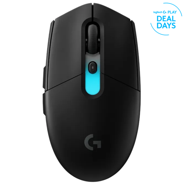 Mouse Logitech G305 X Superlight Black Fără fir / 44000 dpi photo 1