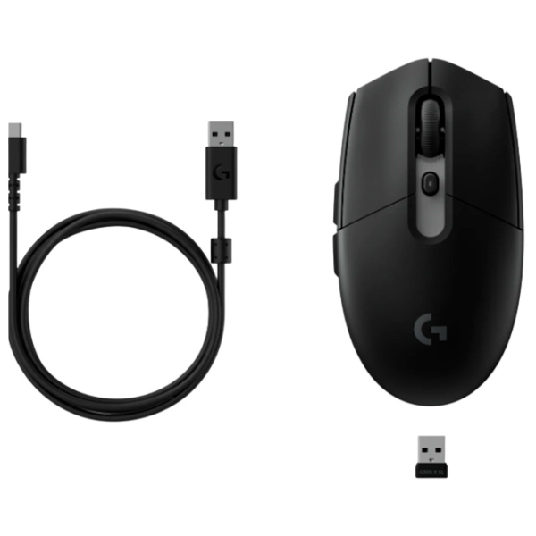 Mouse Logitech G305 X Superlight Black Fără fir / 44000 dpi photo 5