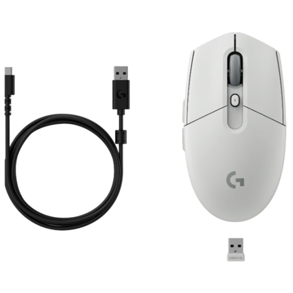 Mouse Logitech G305 X Superlight White Fără fir / 44000 dpi photo 5