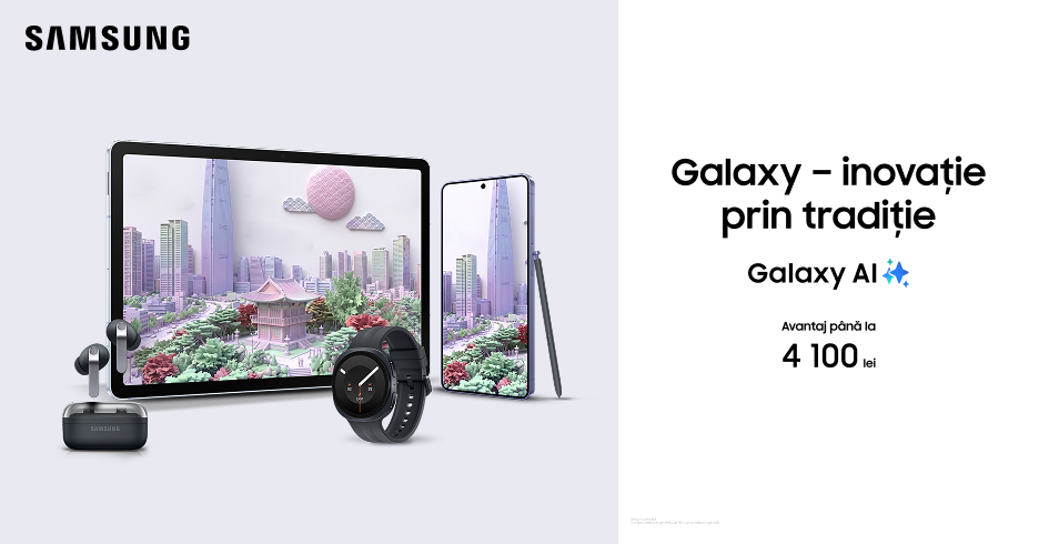 Fii mai productiv cu gadgeturile Samsung!