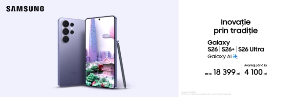 Seria fermecătoare a smartphone-urilor Galaxy S26!