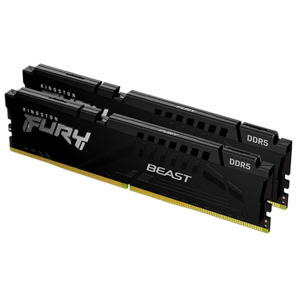 Оперативная память 64 ГБ Kingston FURY Beast SDRAM KF556C36BBE2K2-64 DIMM, DDR5, 5600 МГц photo 1