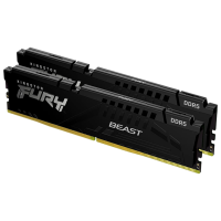 Оперативная память 64 ГБ Kingston FURY Beast SDRAM KF556C36BBE2K2-64 DIMM, DDR5, 5600 МГц