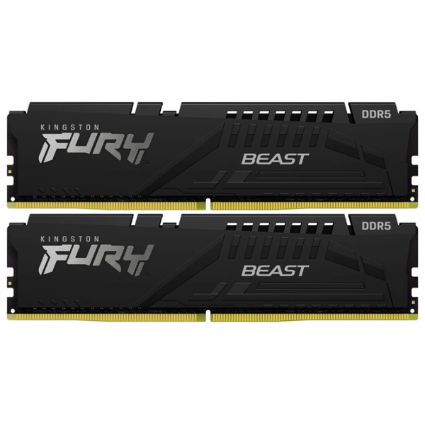 Оперативная память 64 ГБ Kingston FURY Beast SDRAM KF556C36BBE2K2-64 DIMM, DDR5, 5600 МГц photo 3