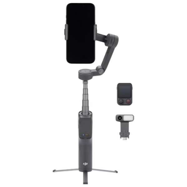Stabilizator DJI Osmo Mobile 8P Advanced Tracking Combo Black USB Type C / Black photo 7