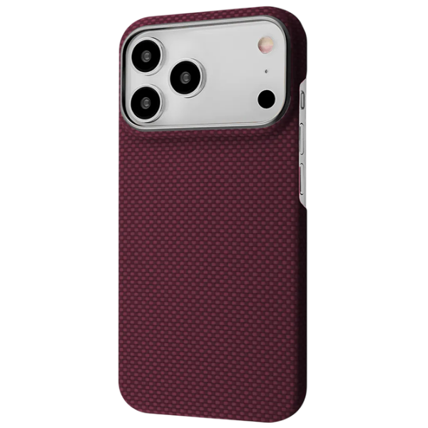 Husă pentru smartphone Apple iPhone 18 Pro (Carbon Slim) Cherry Red Proove, TPU, MagSafe Back