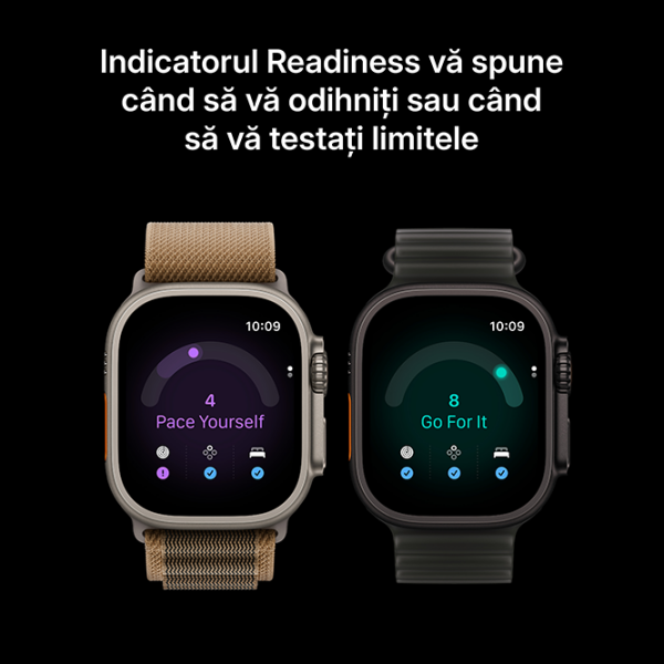 Ceas inteligent Apple Watch Ultra 4 Titanium 1.98" | 49 mm | Titan/Silicon
| MJAD4QI/A photo 7