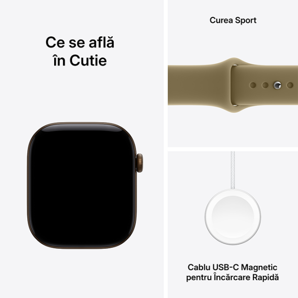 Умные часы Apple Watch Series 12 Бронзовый 1.96" | 46 мм | Алюминий/Фторэластомер
| MJEQ4ET/A photo 4