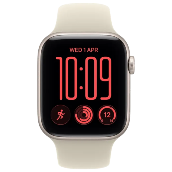 Ceas inteligent Apple Watch SE 3 Starlight 1.78" | 44 mm | Aluminiu/Silicon
| MJL54ET/A photo 2