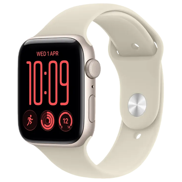 Ceas inteligent Apple Watch SE 3 Starlight 1.78" | 40mm | Aluminiu/Silicon
| MJKR4ET/A photo 1