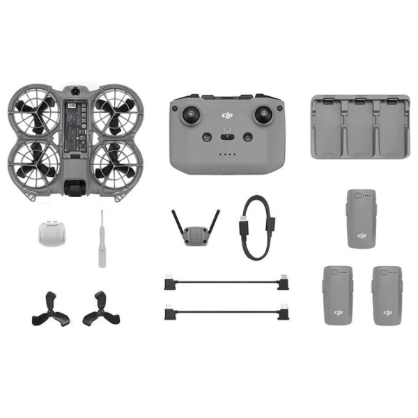 Дрон DJI Neo 2 Fly More Combo Серый Квадрокоптер / 28.8 км/ч photo 2