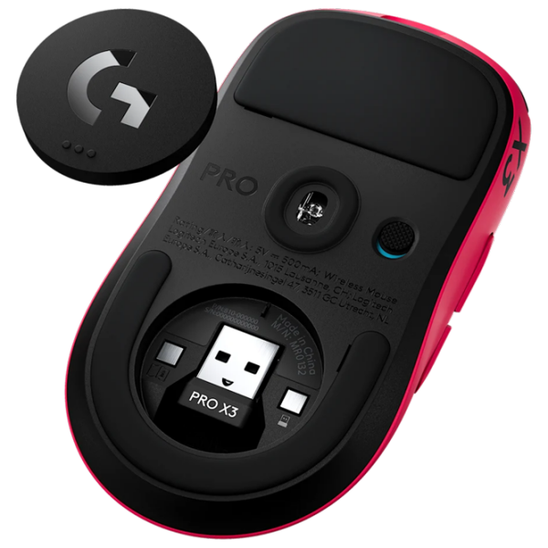 Мышь Logitech PRO X3 SUPERSTRIKE Pink Eclipse Беспроводные / 44000 dpi photo 4