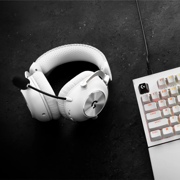 Căști Logitech G Pro X 3 White Fără fir + Cu fir / Gaming / Over the ear photo 8