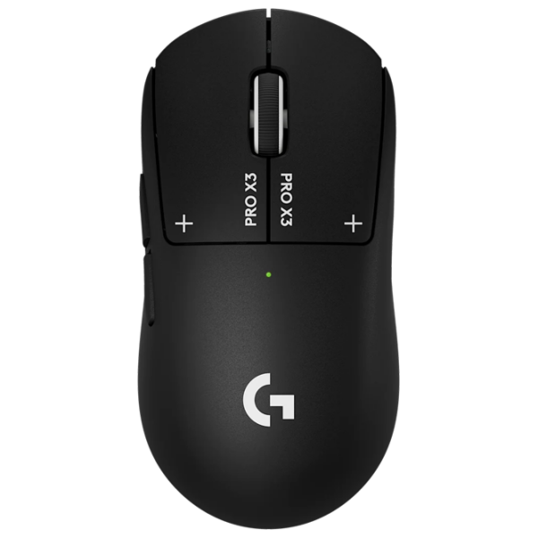Mouse Logitech PRO X3 SUPERSTRIKE Midnight Black Fără fir / 44000 dpi photo 1