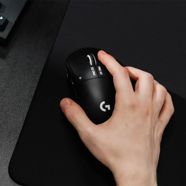Mouse Logitech PRO X3 SUPERSTRIKE Midnight Black Fără fir / 44000 dpi photo 7