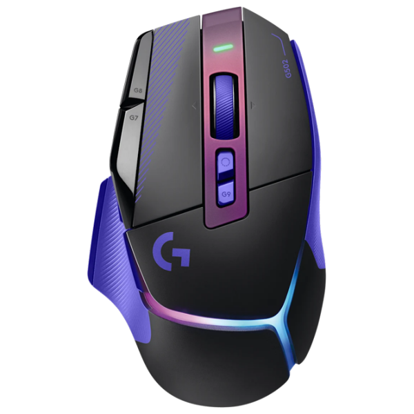 Mouse Logitech G502 X PLUS Dark Lilac Fără fir / 25600 dpi photo 1