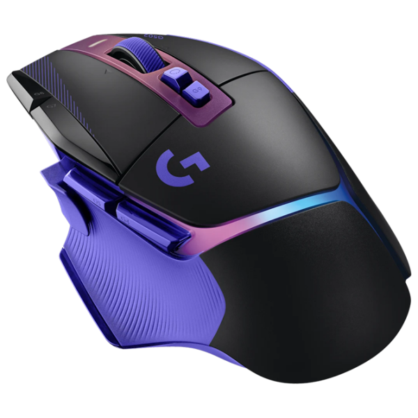 Mouse Logitech G502 X PLUS Dark Lilac Fără fir / 25600 dpi photo 3