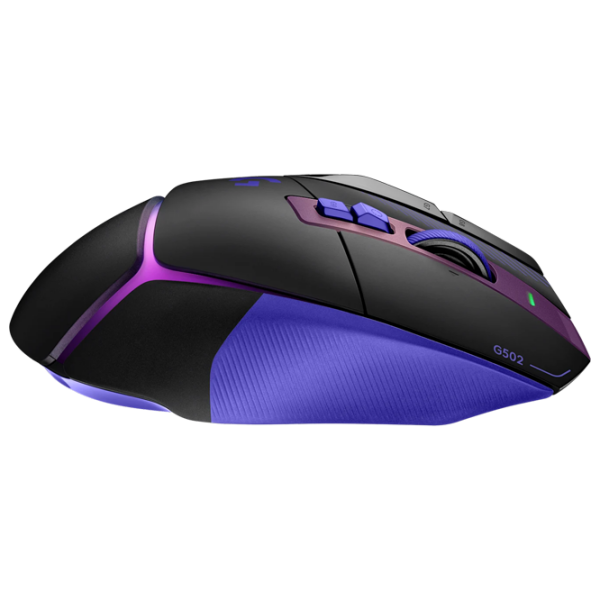 Mouse Logitech G502 X PLUS Dark Lilac Fără fir / 25600 dpi photo 4