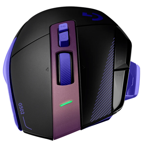 Mouse Logitech G502 X PLUS Dark Lilac Fără fir / 25600 dpi photo 6