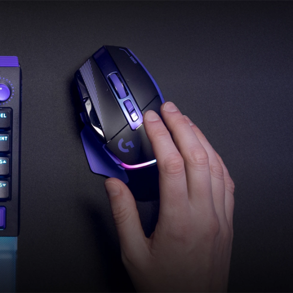 Mouse Logitech G502 X PLUS Dark Lilac Fără fir / 25600 dpi photo 9