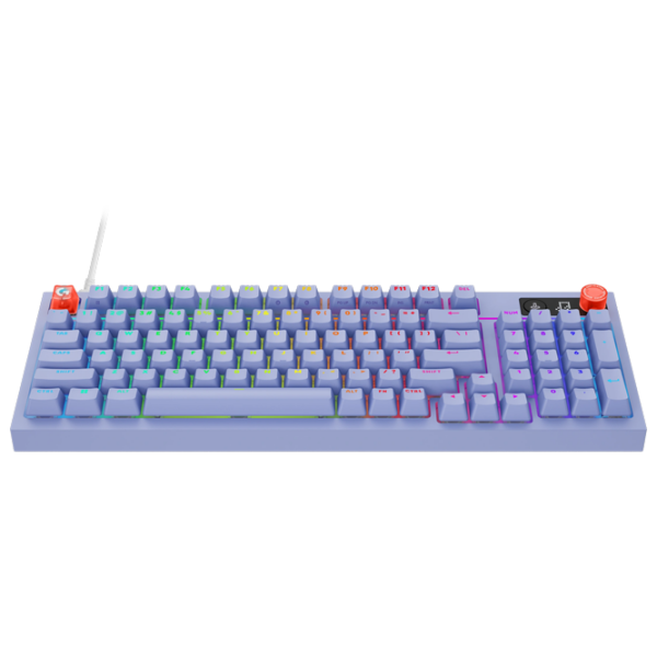 Tastatură Logitech G316 X 98 Liliac Gaming, Cu fir photo 2