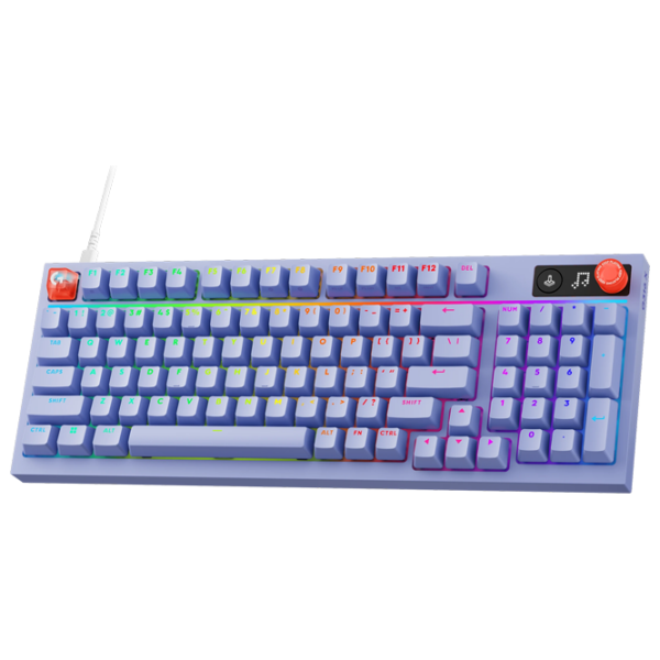 Tastatură Logitech G316 X 98 Liliac Gaming, Cu fir photo 3